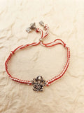 Ganesha Braided Bhabhi Rakhi